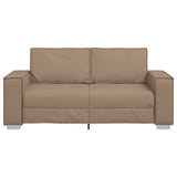 Sofa Cappuccino 180 x 78 x 84 cm Fabric - 45-Degree Angle