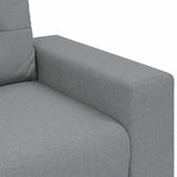 Sofa Chair Light Grey 100x78x80 cm Fabric