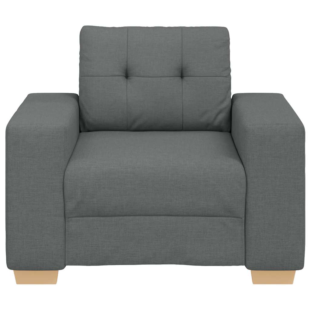 Sofa Chair Dark Grey 100x78x80 cm Fabric