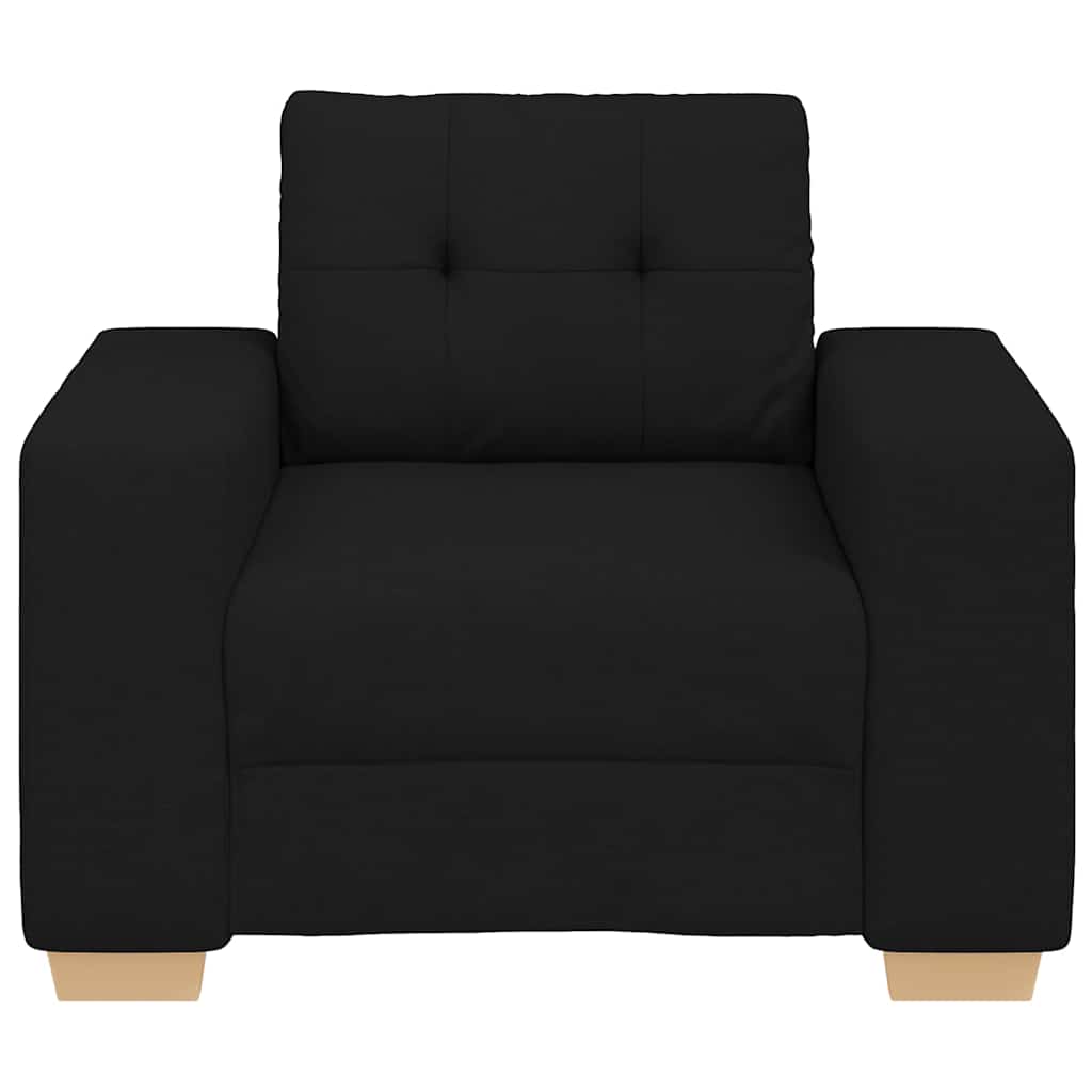 Sofa Chair Black 100x78x80 cm Fabric