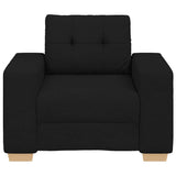 Sofa Chair Black 100x78x80 cm Fabric