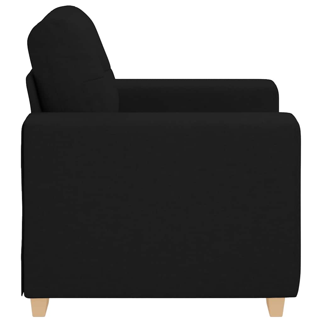 Sofa Chair Black 100x78x80 cm Fabric