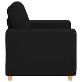 Sofa Chair Black 100x78x80 cm Fabric