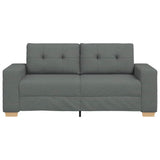 Loveseat Sofa Dark Grey 180x77x82 cm Fabric - Top-Down View
