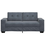 Loveseat Sofa Dark Grey 180x77x82 cm Velvet
