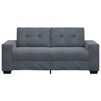 Loveseat Sofa Dark Grey 180x77x82 cm Velvet