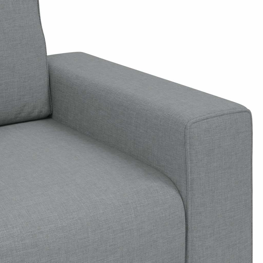 Sofa Chair Light Grey 100x77x82 cm Fabric