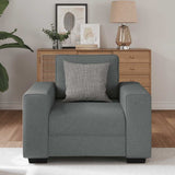 Sofa Chair?ark Grey 100x77x82 cm Fabric