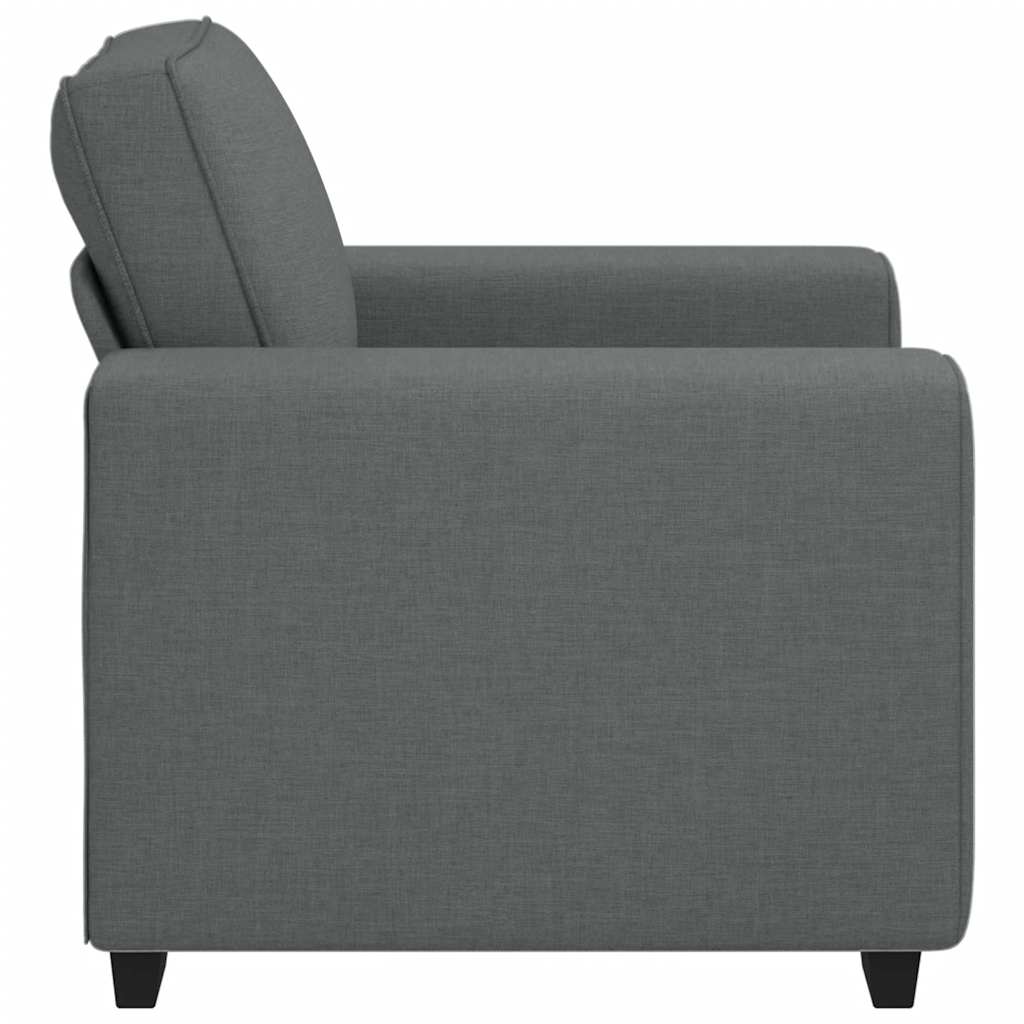 Sofa Chair Dark Grey 100x77x82 cm Fabric