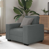 Sofa Chair?ark Grey 100x77x82 cm Fabric