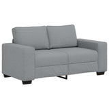 2-Seater Sofa?ight Grey 160x77x82 cm Fabric