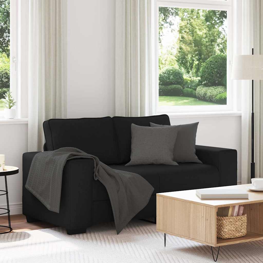 2-Seater Sofa?lack 160x77x82 cm Fabric