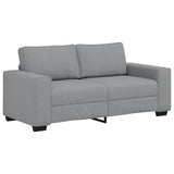 2-Seater Sofa?ight Grey 180x77x82 cm Fabric