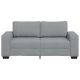 2-Seater Sofa?ight Grey 180x77x82 cm Fabric