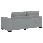 2-Seater Sofa Light Grey 180x77x82 cm Fabric