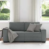 2-Seater Sofa?ark Grey 180x77x82 cm Fabric