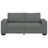 2-Seater Sofa?ark Grey 180x77x82 cm Fabric