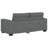 2-Seater Sofa?ark Grey 180x77x82 cm Fabric
