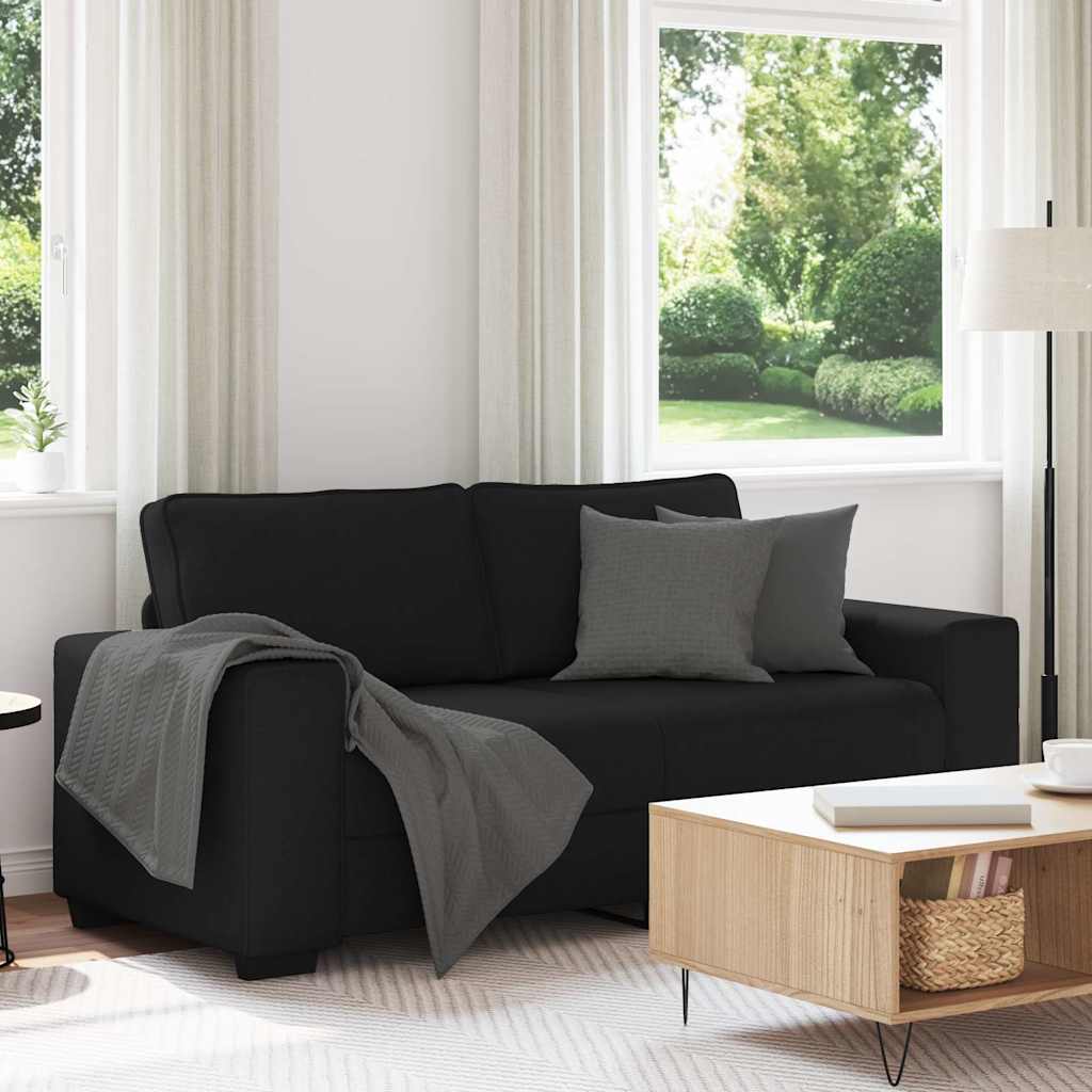 2-Seater Sofa?lack 180x77x82 cm Fabric