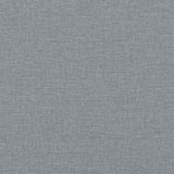 3-Seater Sofa Light Grey 180 cm Fabric - Low Angle