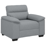 Sofa Chair?ight Grey 100x81x84 cm Fabric