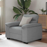 Sofa Chair?ight Grey 100x81x84 cm Fabric