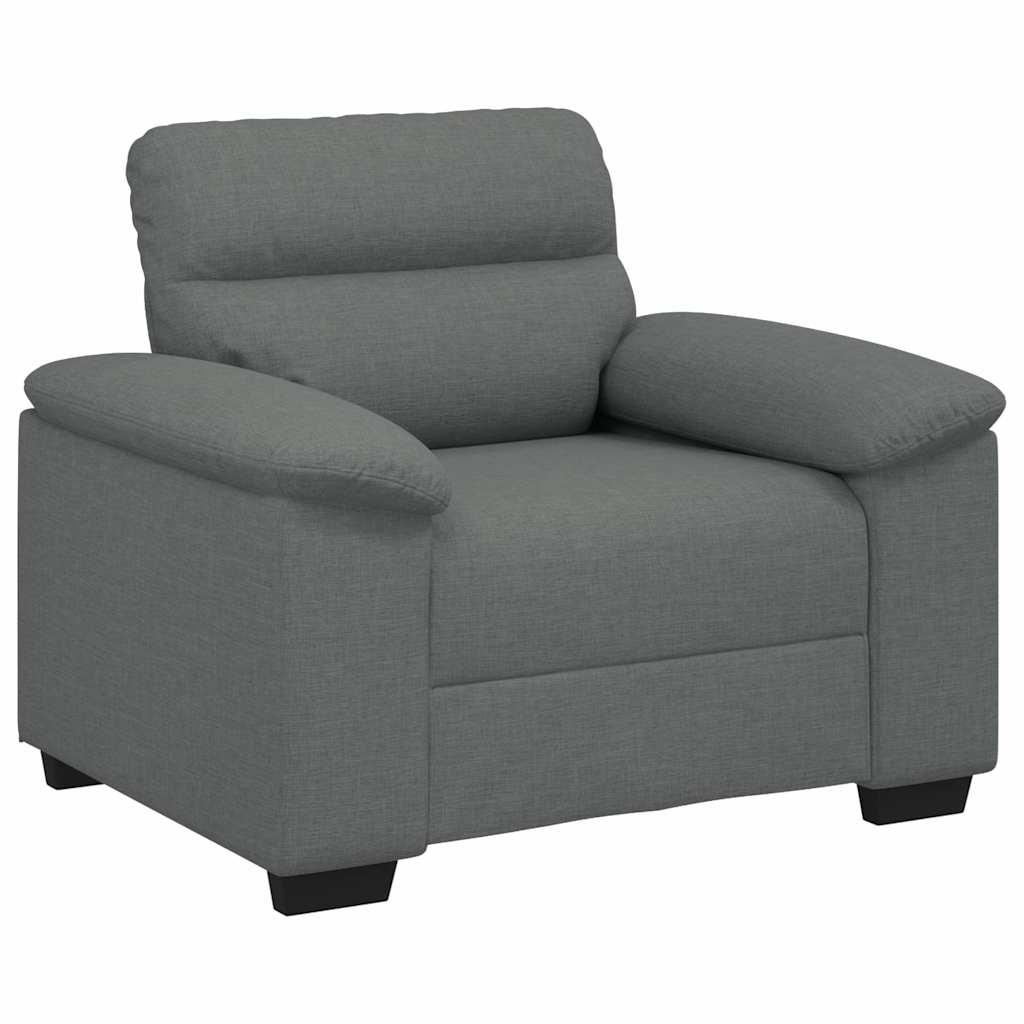 Sofa Chair?ark Grey 100x81x84 cm Fabric