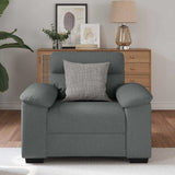 Sofa Chair?ark Grey 100x81x84 cm Fabric