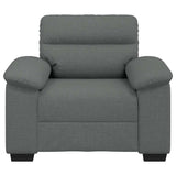 Sofa Chair?ark Grey 100x81x84 cm Fabric