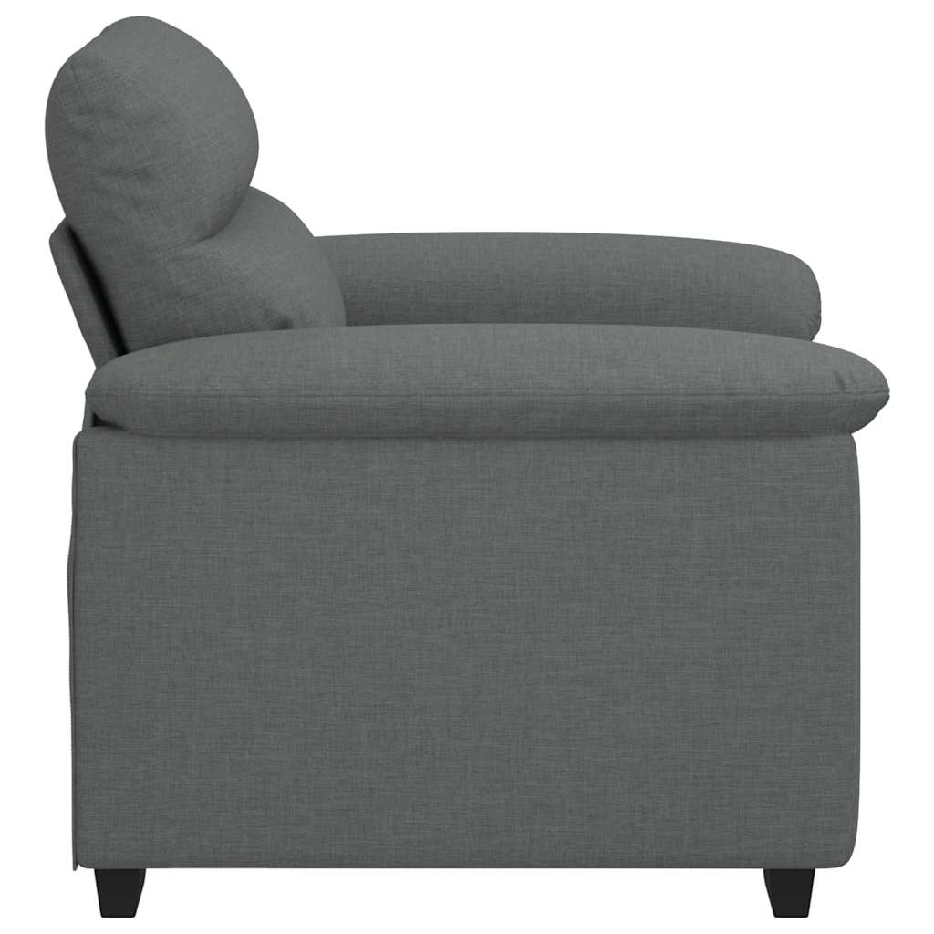 Sofa Chair?ark Grey 100x81x84 cm Fabric