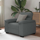 Sofa Chair?ark Grey 100x81x84 cm Fabric