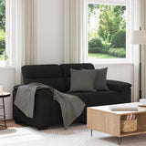 2-Seater Sofa?lack 160x81x84 cm Fabric