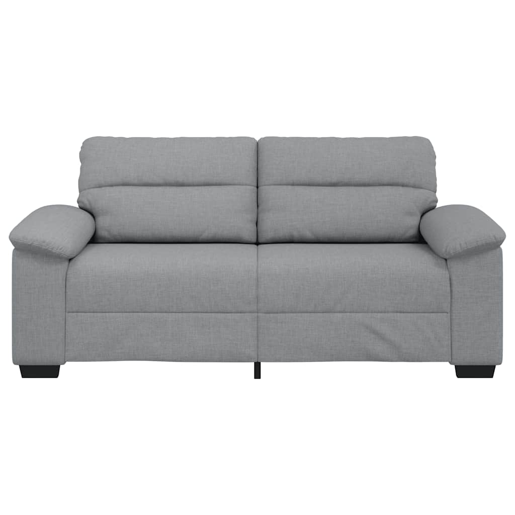 2-Seater Sofa?ight Grey 180x81x84 cm Fabric