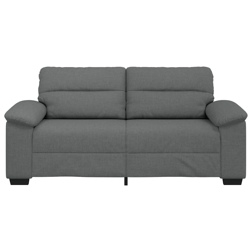2-Seater Sofa?ark Grey 180x81x84 cm Fabric