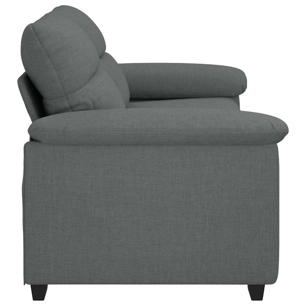 2-Seater Sofa?ark Grey 180x81x84 cm Fabric