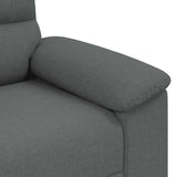 2-Seater Sofa?ark Grey 180x81x84 cm Fabric