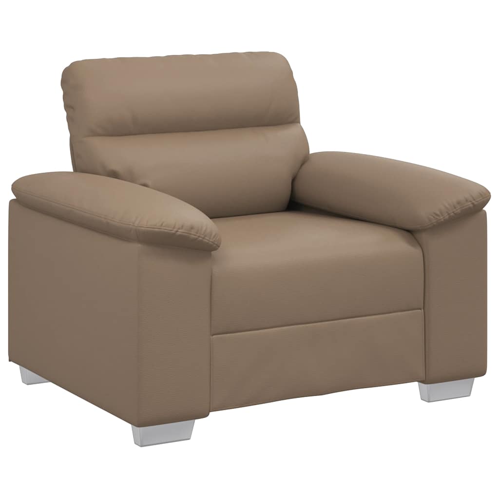 Sofa Chair?appuccino 100x81x84 cm Faux Leather