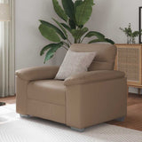 Sofa Chair?appuccino 100x81x84 cm Faux Leather