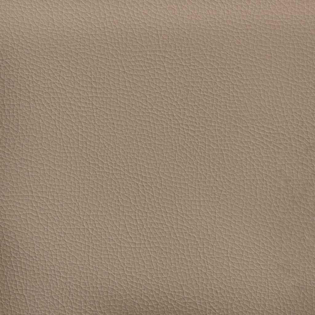 2-Seater Sofa Cappuccino 120 cm Faux Leather