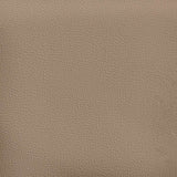2-Seater Sofa Cappuccino 120 cm Faux Leather - Low Angle