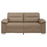 2-Seater Sofa Cappuccino 180x81x84 cm Faux Leather