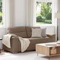 2-Seater Sofa Cappuccino 180x81x84 cm Faux Leather