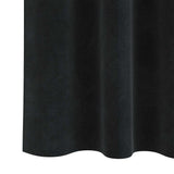 Blackout Curtains 2 pcs Black 140 x 260 cm Velvet