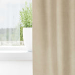 Curtains 2 pcs Cream 140 x 260 cm Velvet
