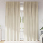 Curtains 2 pcs Cream 140 x 260 cm Velvet