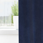 Curtains 2 pcs Dark Blue 140 x 245 cm Velvet