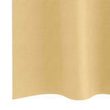 Blackout Curtains with Rings 2 pcs Beige 245 x 140 cm Polyester