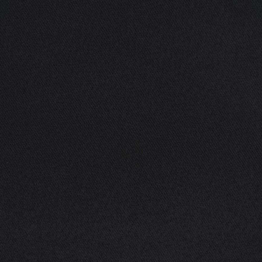 Blackout Curtains with Rings 2 pcs Black 245 x 140 cm Polyester