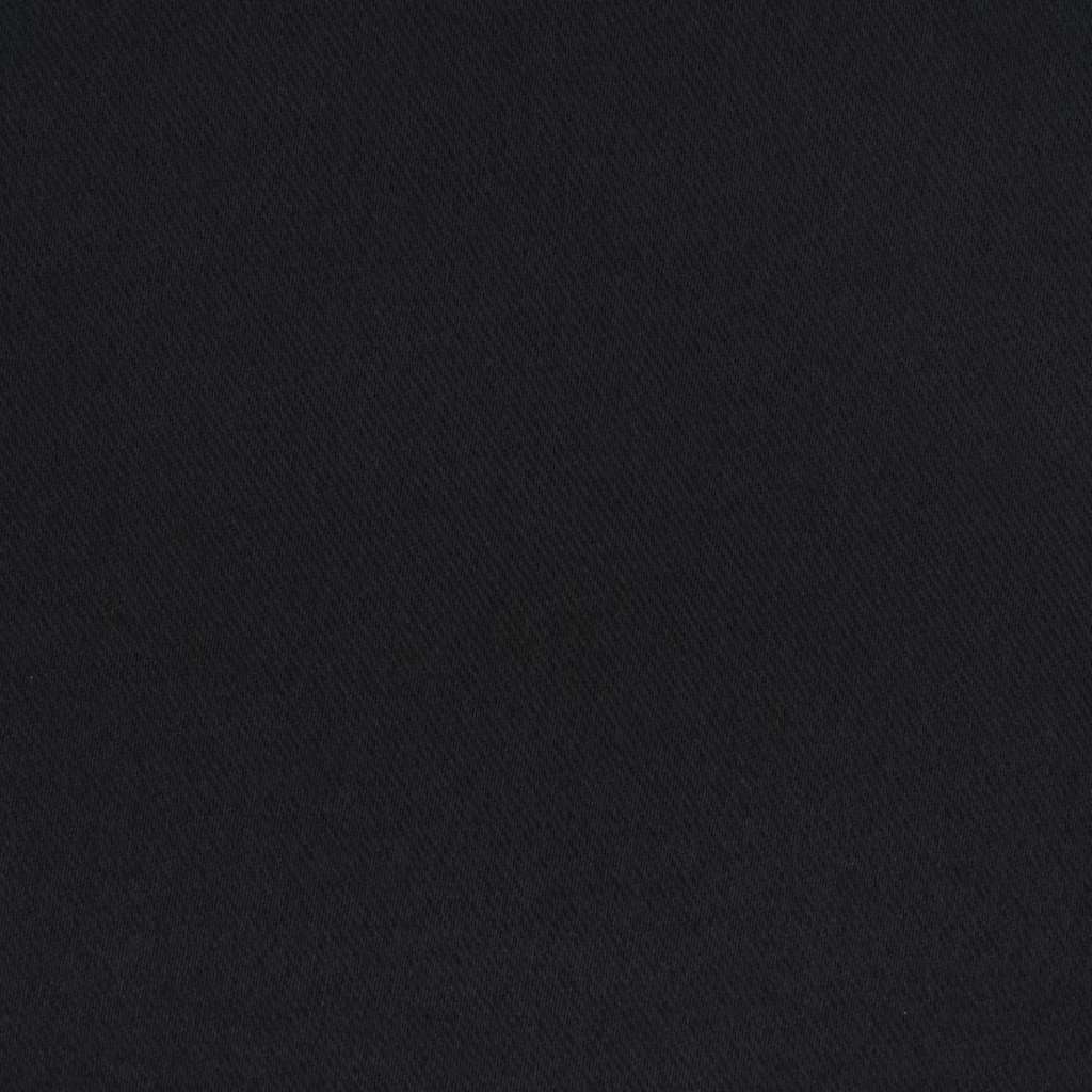 Blackout Curtains with Rings 2 pcs Black 245 x 140 cm Polyester