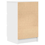 Bedside Cabinets with 3 Drawers 2 pcs White 39x35x65 cm - Extra Image